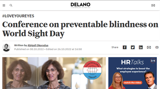 Instantané du titre et de l'introduction de l'article de Delano, y compris une photo de Diane Wolter